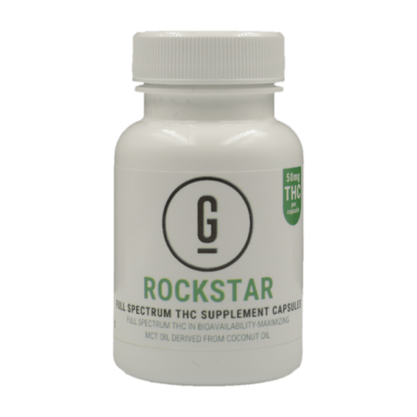 GRASS – THC Capsules – Rockstar – 50mg | Buy Cheap Weed Canada