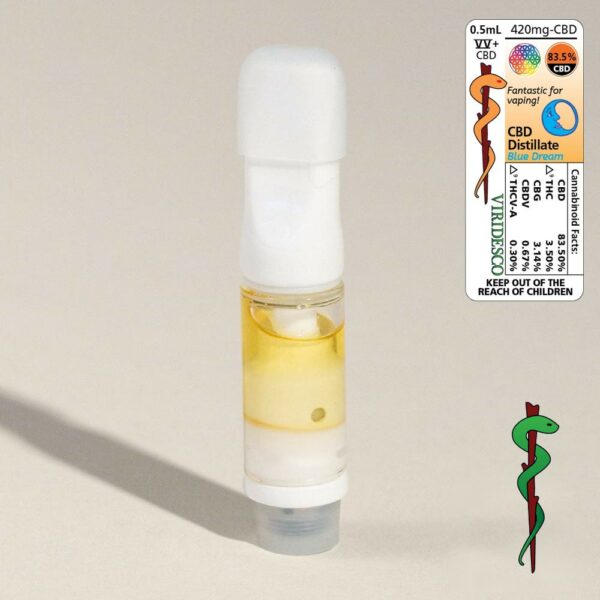 Viridesco – CBD Vape Cart – Blue Dream 0.5ml | Buy Cheap Weed Canada