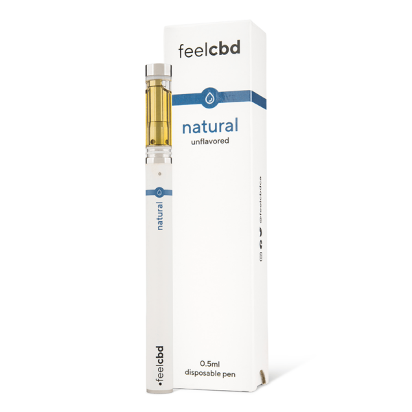 FeelCBD – Natural – Disposable CBD Vape Pen 0.5ml | Buy Cheap Weed Canada