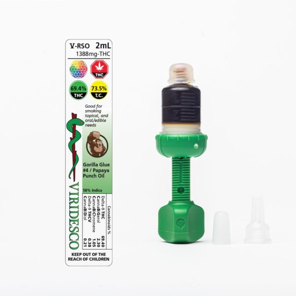 Viridesco – THC / RSO – Gorilla Punch – 2ml | Buy Cheap Weed Canada