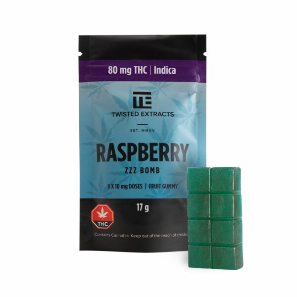 Twisted Extracts – Blue Raspberry – Zzz Bombs | Buy Cheap Weed Canada