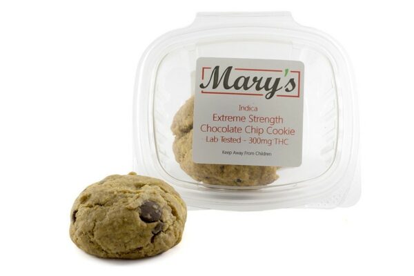 Mary’s Medibles – Extreme Strength Chocolate Chip Cookie – 300mg THC (Indica) | Buy Cheap Weed Canada