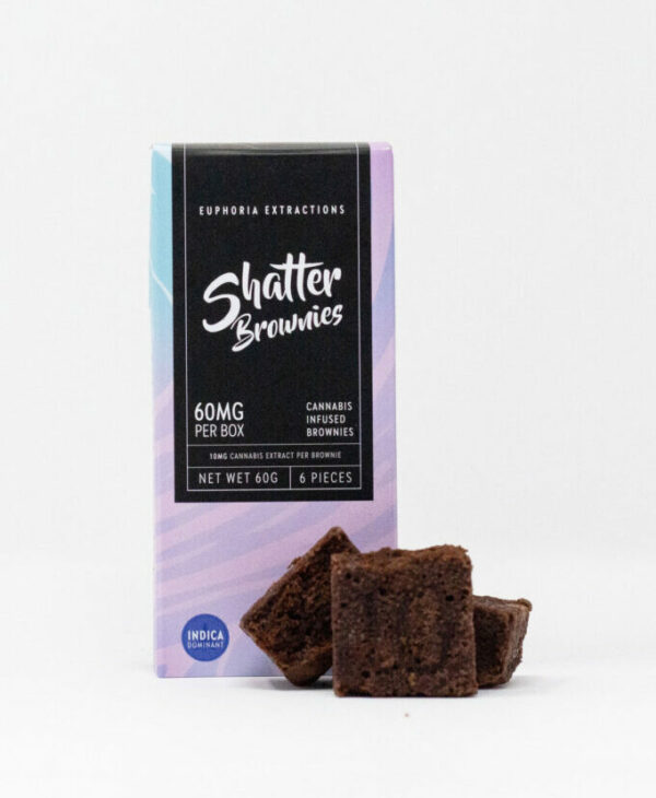 Euphoria Extractions – Shatter Brownies (Indica) | Buy Cheap Weed Canada