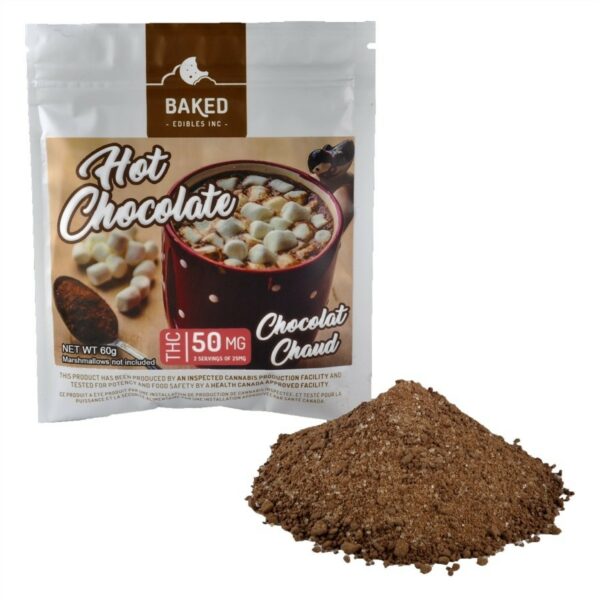 Baked Edibles – Hot Chocolate 50mg THC | Buy Cheap Weed Canada