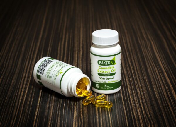 Baked Edibles -Indica Cannoil Capsules 5mg | Buy Cheap Weed Canada