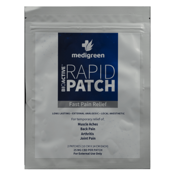 Medigreen Rapid CBD Patch – Fast Pain Relief | Buy Cheap Weed Canada