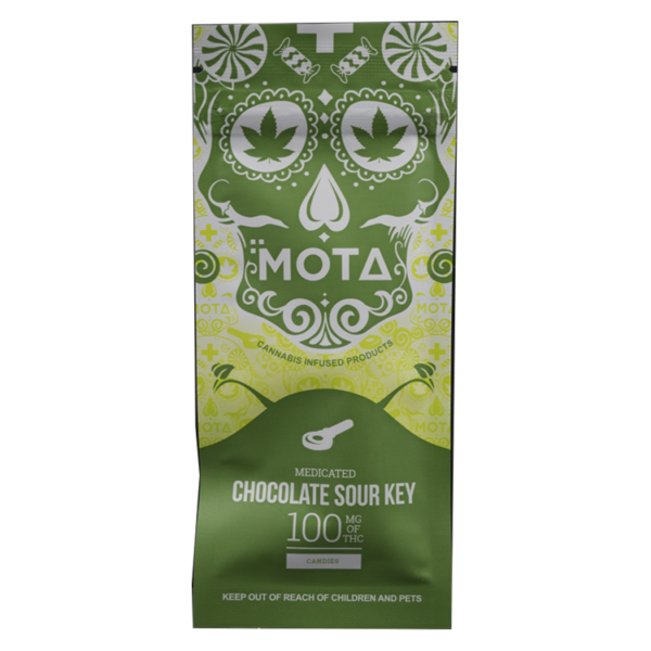 MOTA Edibles – Chocolate Sour Key – 100mg THC | Buy Cheap Weed Canada
