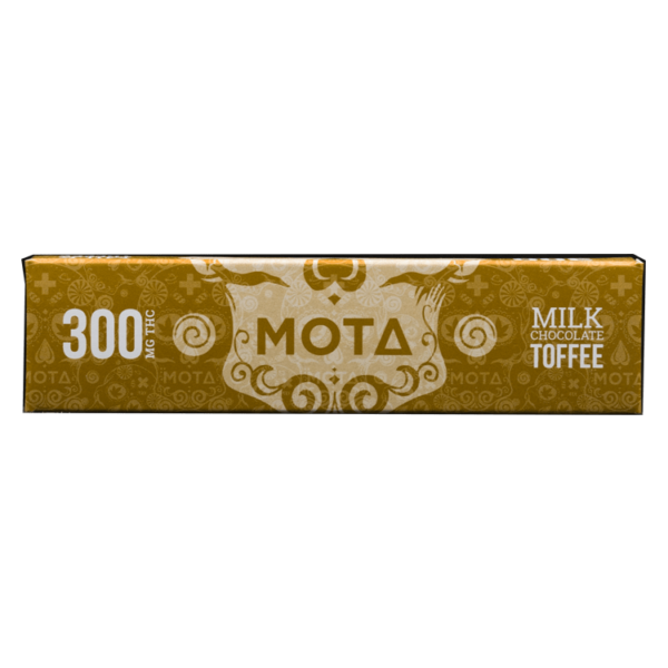 MOTA Edibles – Milk Chocolate Toffee Bar – 300mg THC | Buy Cheap Weed Canada