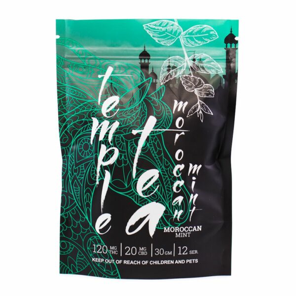 Temple Tea – Moroccan Mint – 120mg THC | Buy Cheap Weed Canada