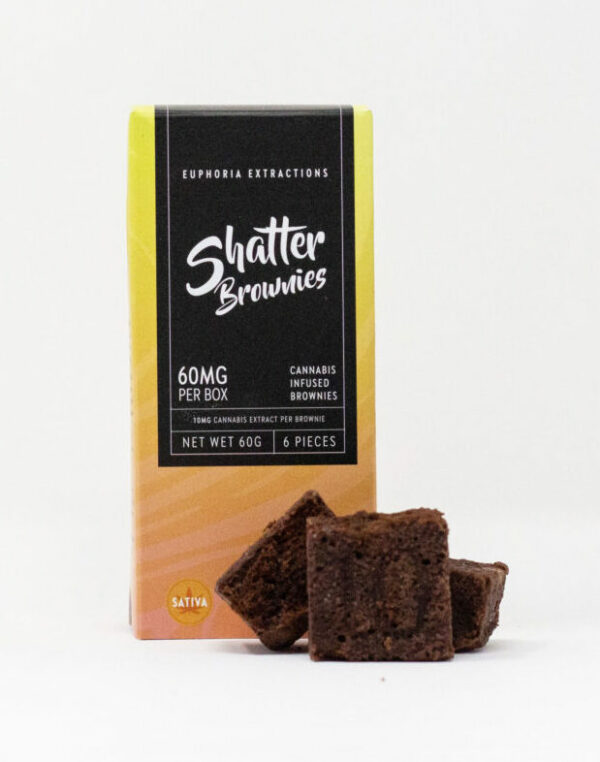 Euphoria Extractions – Shatter Brownies (Sativa) | Buy Cheap Weed Canada