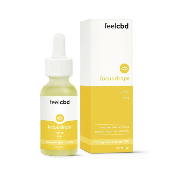 FeelCBD – Focus Drops – CBD Tincture 300mg | Buy Cheap Weed Canada