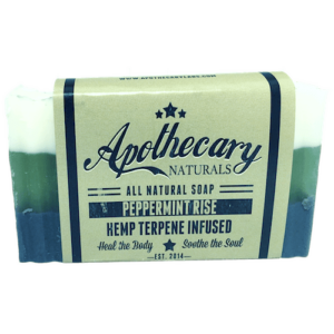 Apothecary Naturals – Body Soap – Peppermint Rise 100g | Buy Cheap Weed Canada
