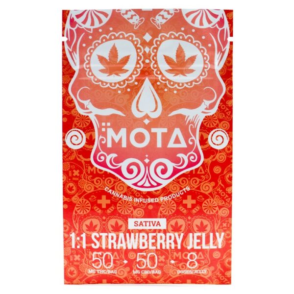 Mota – White Cube CBD – Strawberries & Cream – 180mg CBD | Buy Cheap Weed Canada