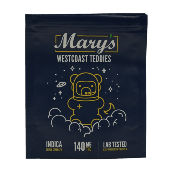 Mary’s Medibles – Westcoast Teddies – Triple Strength – 140mg | Buy Cheap Weed Canada