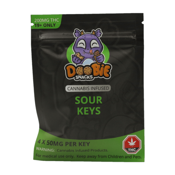 Doobie Snacks – CBD Sour Gummy Bears – 150mg CBD | Buy Cheap Weed Canada