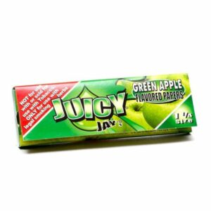 Juicy Jay’s – Hemp Papers (1.25 inch) – Green Apple | Buy Cheap Weed Canada