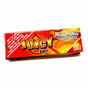 Juicy Jay’s – Hemp Papers (1.25 Inch) – Mello Mango | Buy Cheap Weed Canada