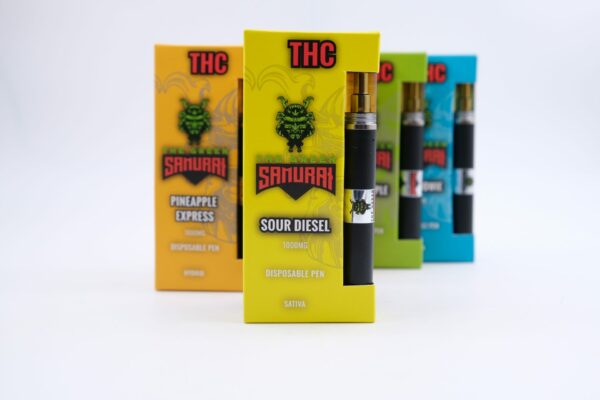 Green Samurai – Disposable Vapes – Sativa – 1ml | Buy Cheap Weed Canada
