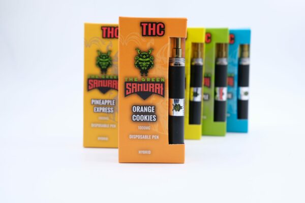 Green Samurai – Disposable Vapes – Sativa – 1ml | Buy Cheap Weed Canada