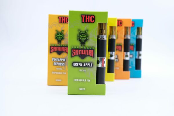 Green Samurai – Disposable Vapes – Sativa – 1ml | Buy Cheap Weed Canada