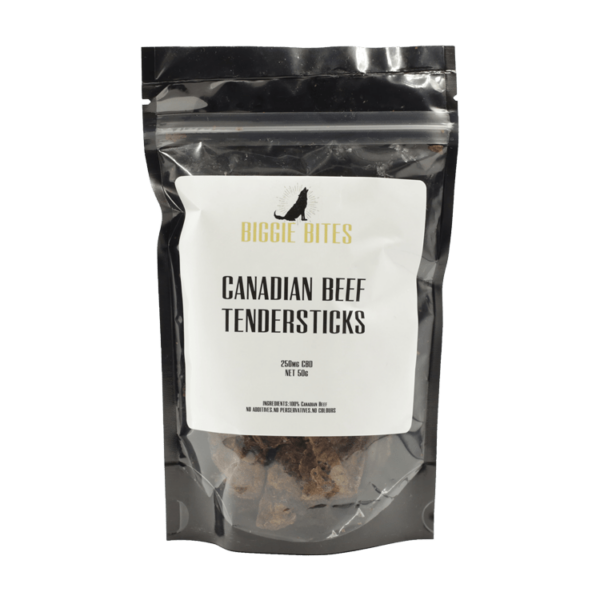 Biggie Bites – Canadian Beef Tendersticks – 250mg CBD | Buy Cheap Weed Canada
