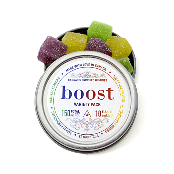 Boost – CBD Variety Pack Gummies – 150mg | Buy Cheap Weed Canada