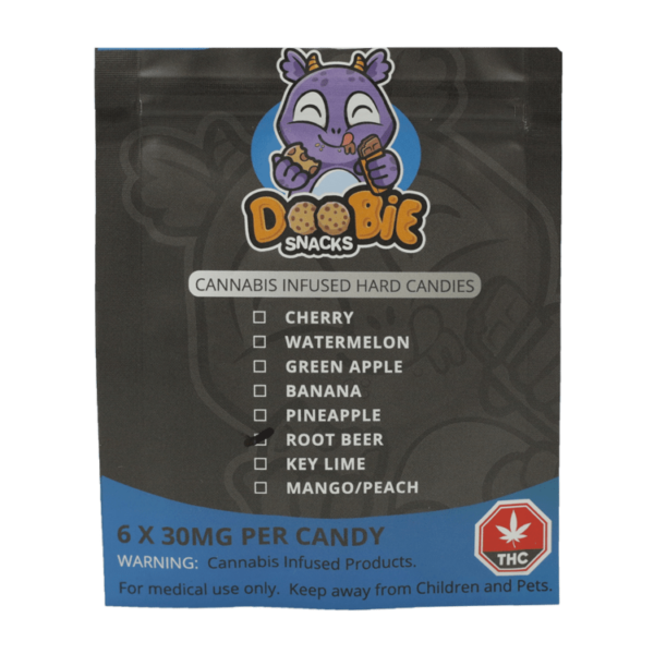 Doobie Snacks – Hard Candies – 180mg THC | Buy Cheap Weed Canada