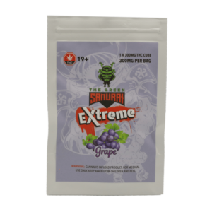 Green Samurai Extreme – Grape Gummy – 300mg THC | Buy Cheap Weed Canada