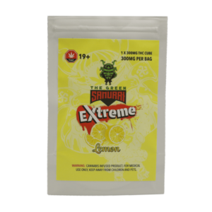 Green Samurai Extreme – Lemon Gummy – 300mg THC | Buy Cheap Weed Canada