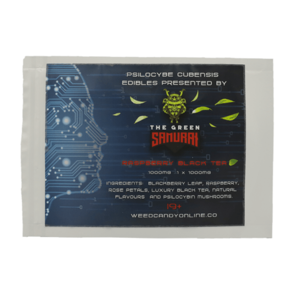 The Green Samurai – Raspberry Black Tea – 1000mg | Buy Cheap Weed Canada