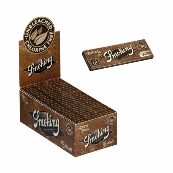 Smoking – Brown Rolling Paper – Single Wide Unbleached | Buy Cheap Weed Canada